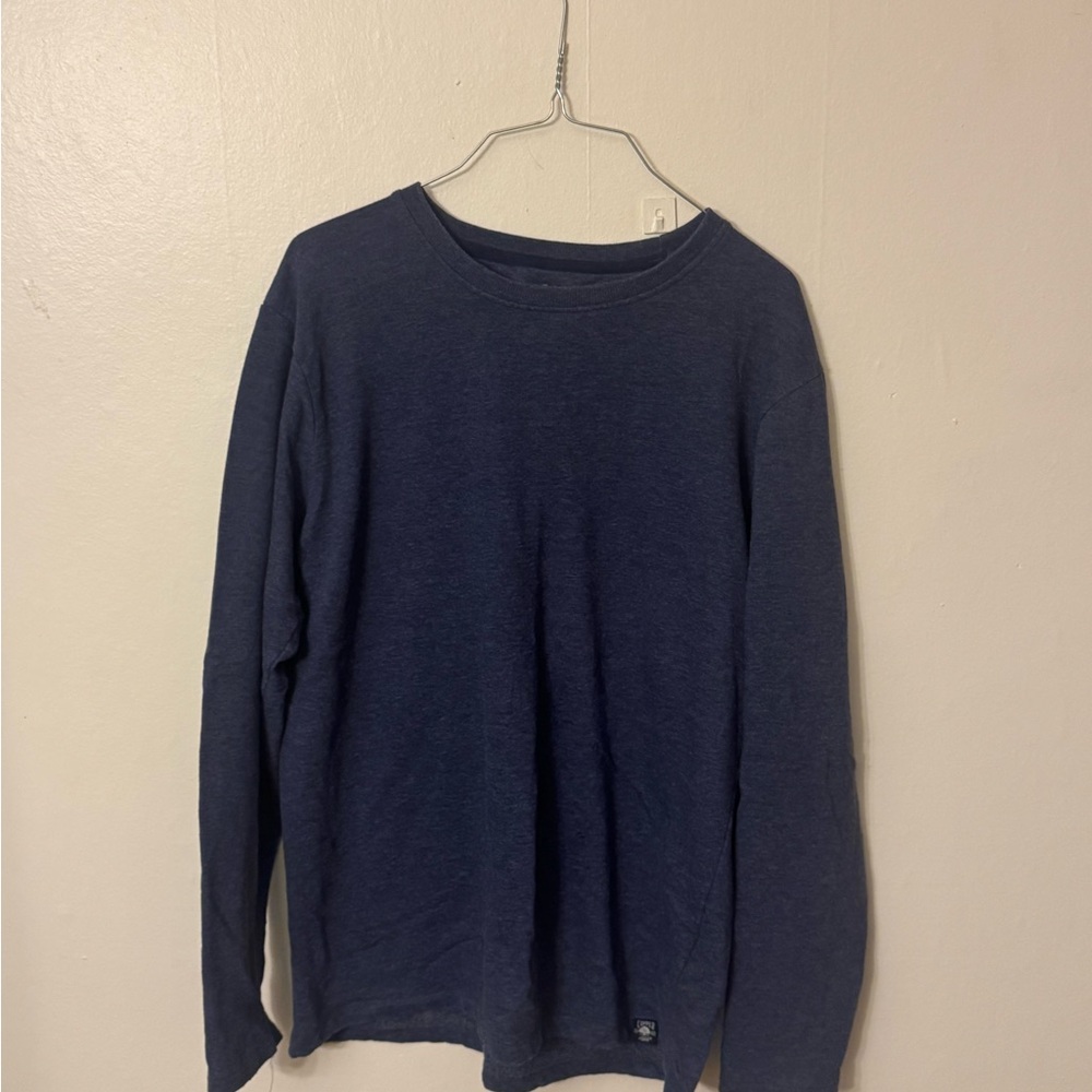 Classic Navy Long Sleeve Tee